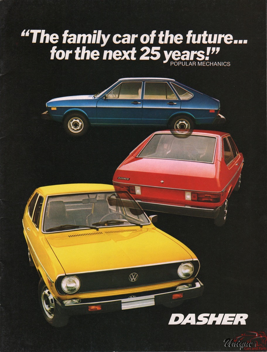 1974 Volkswagen Dasher Brochure Page 2